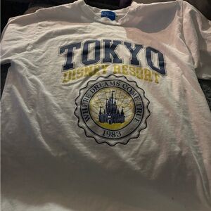 Disney Resort White and Blue T-Shirt